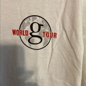 White Garth Brooks World Tour 2014 Tee Large